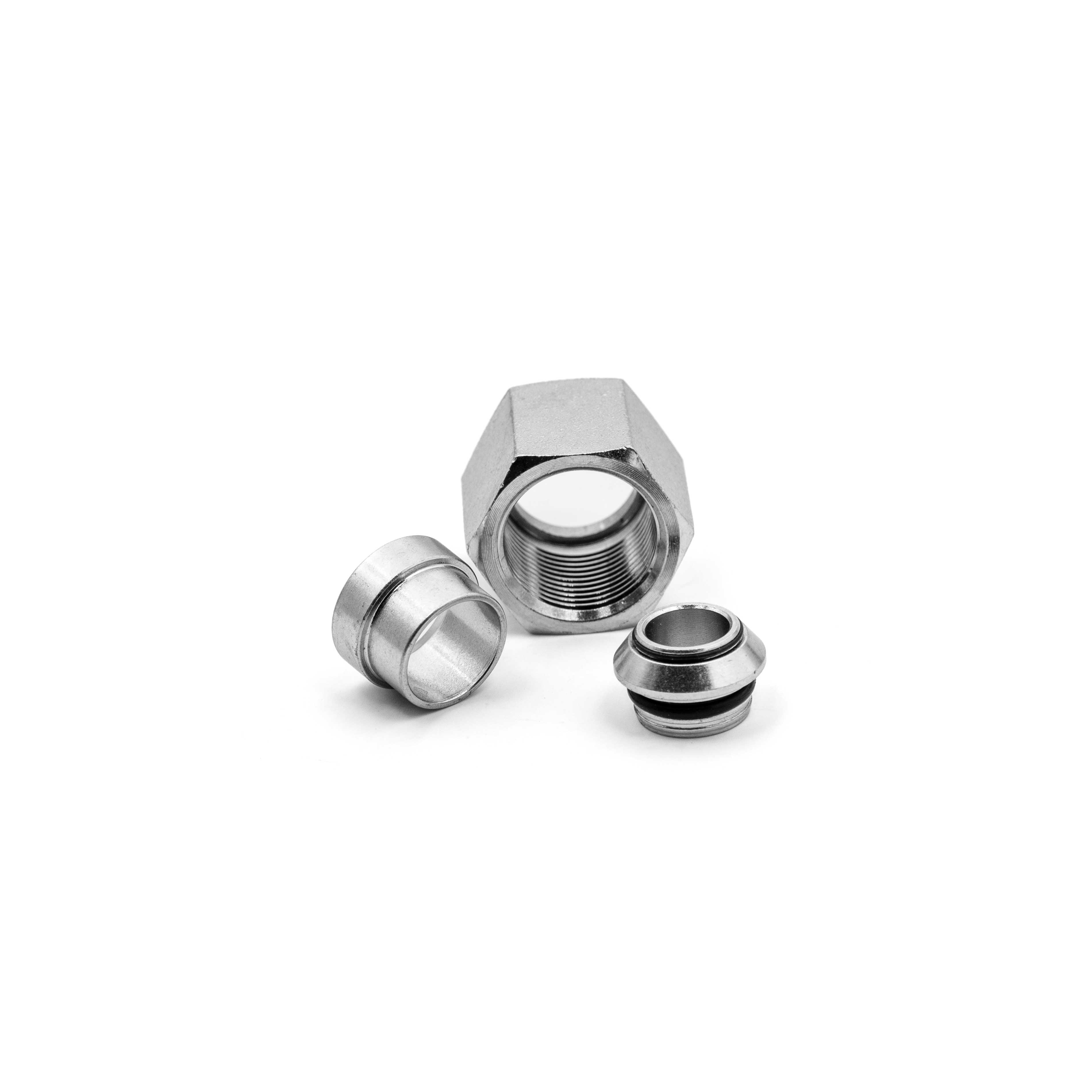 BOA  Three-piece set of flared pipe connector