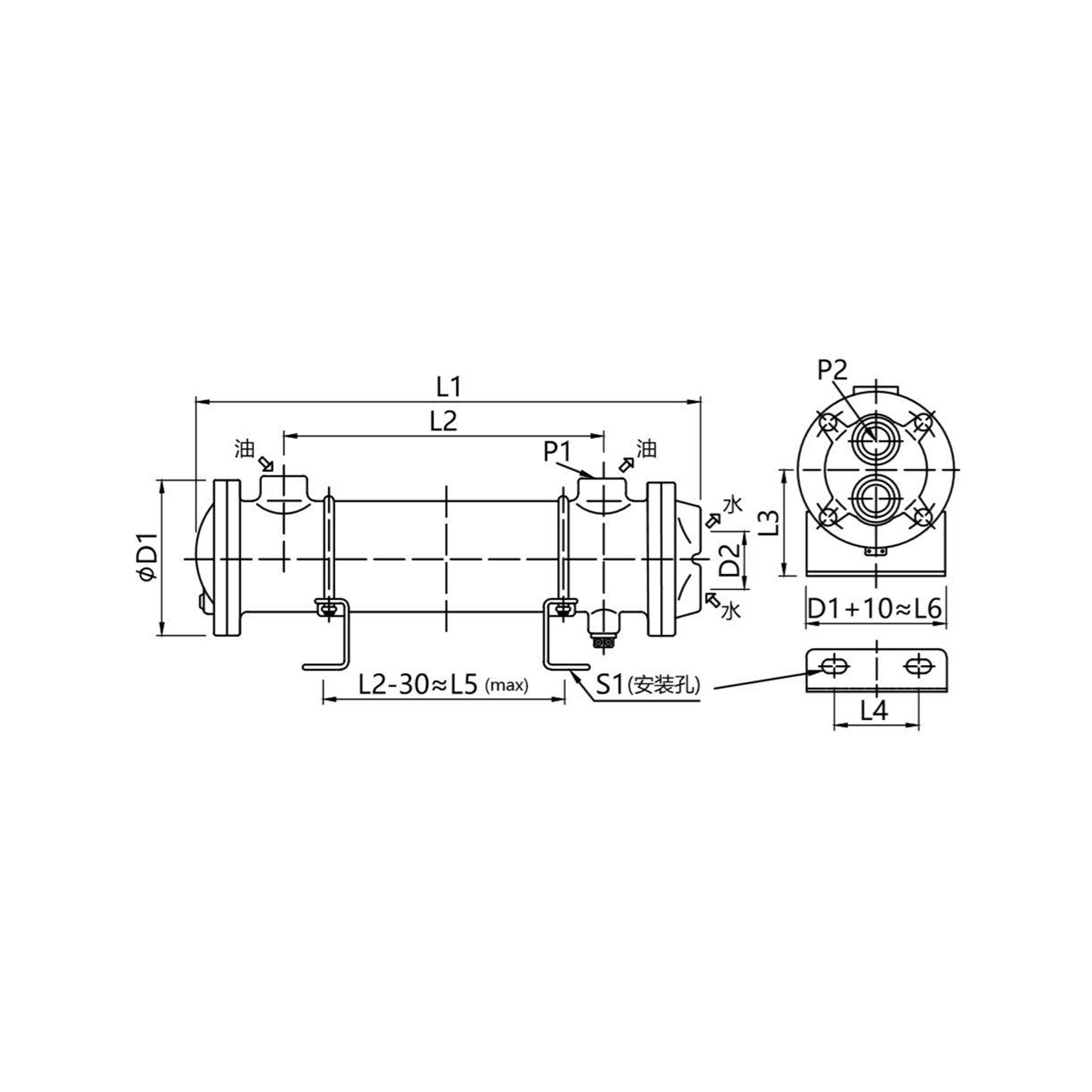 DT  Oil Cooler/Heat Exchanger