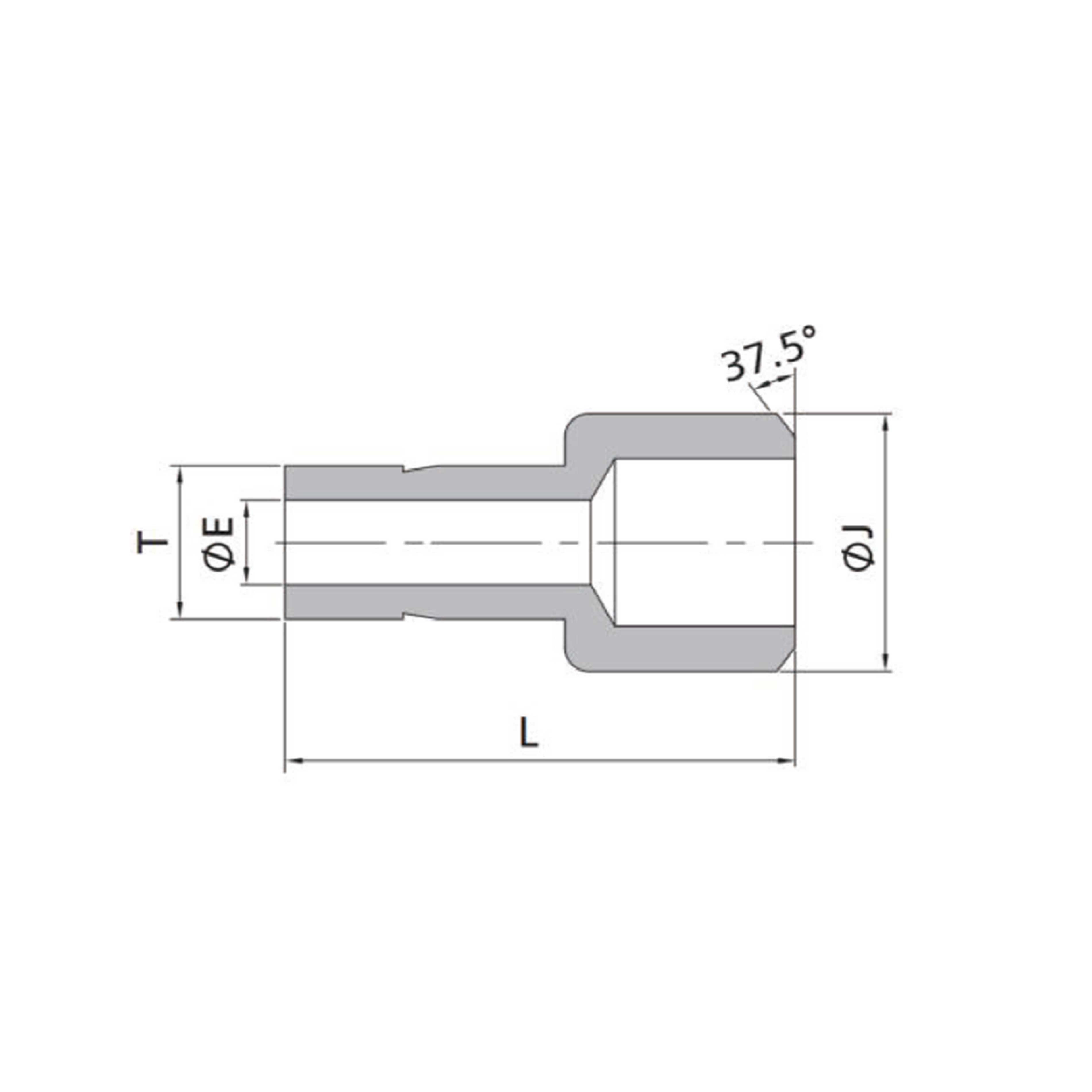 Weld Adapters(Fractional Tube to Pipe Weld)