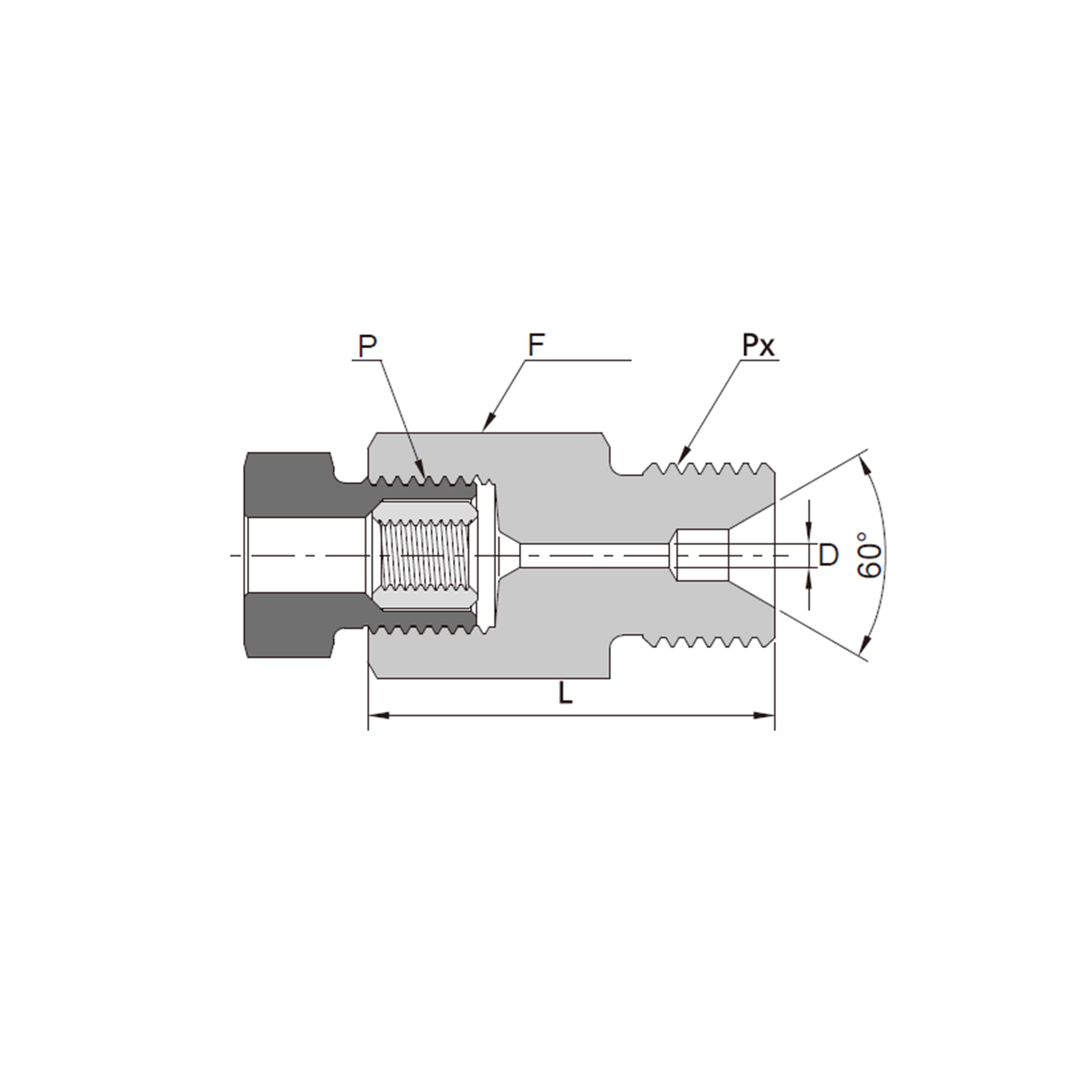 Female High Pressure to Male Type 