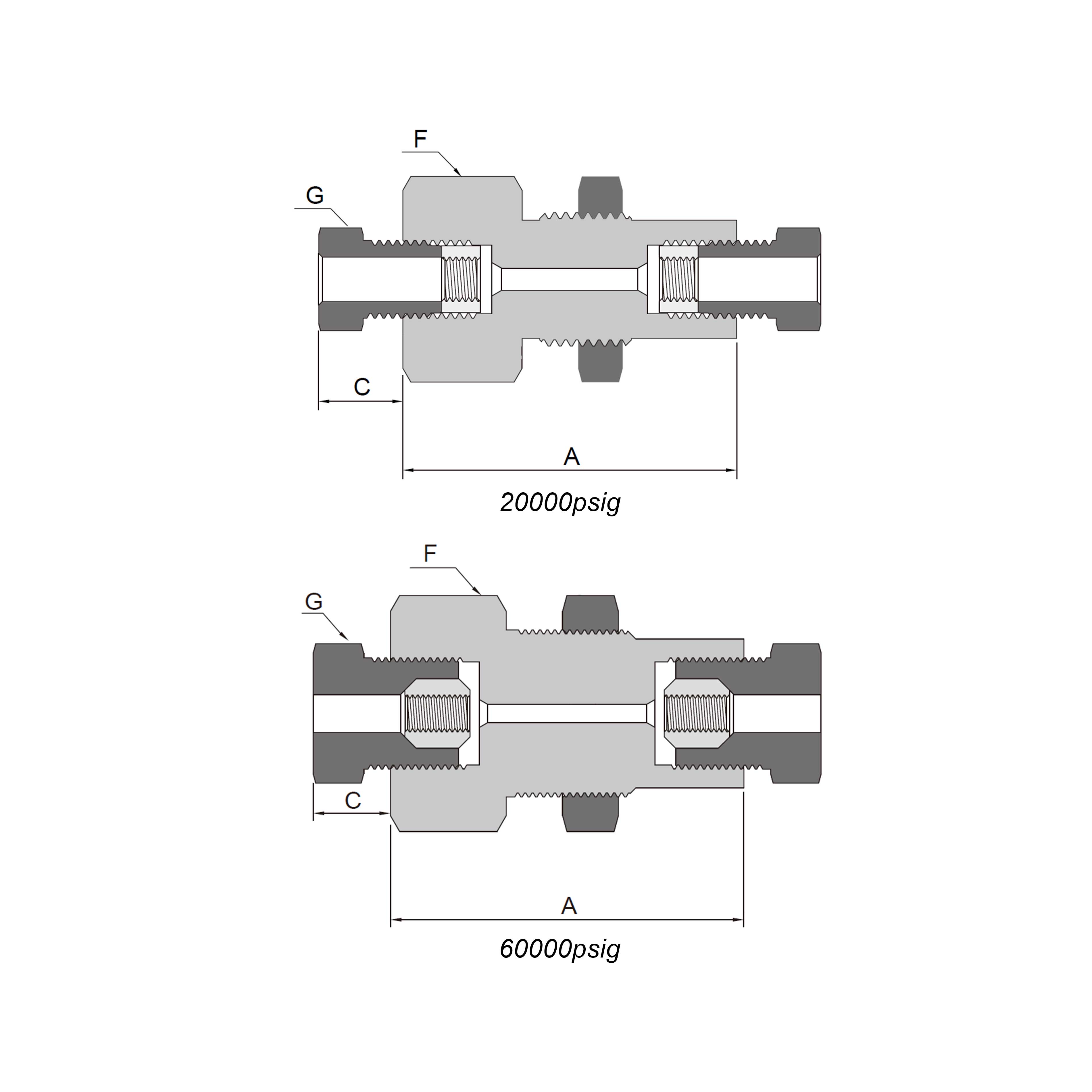 Bulkhead Unions