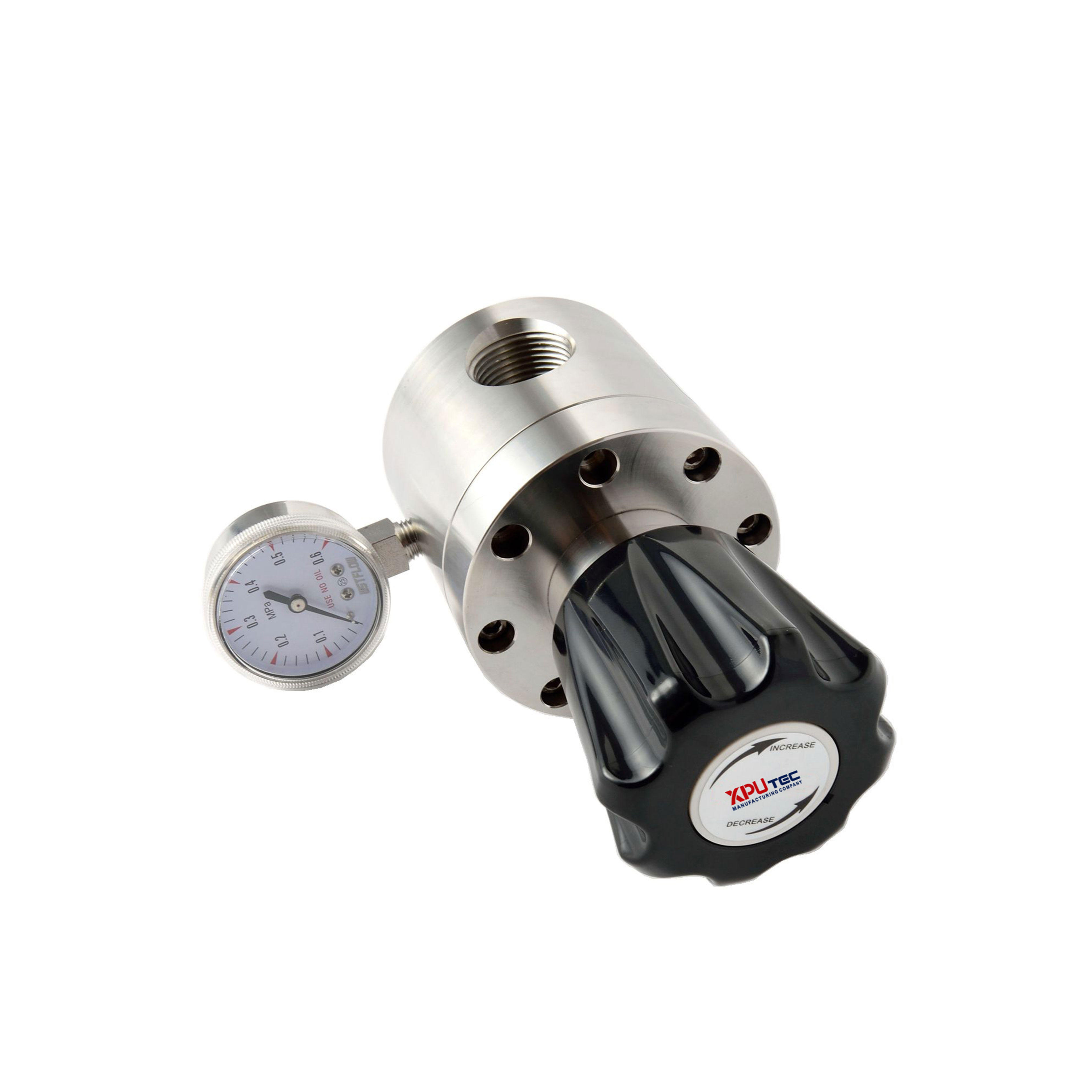 Serie R66 – Válvula reductora de presión de caudal medio en acero inoxidable