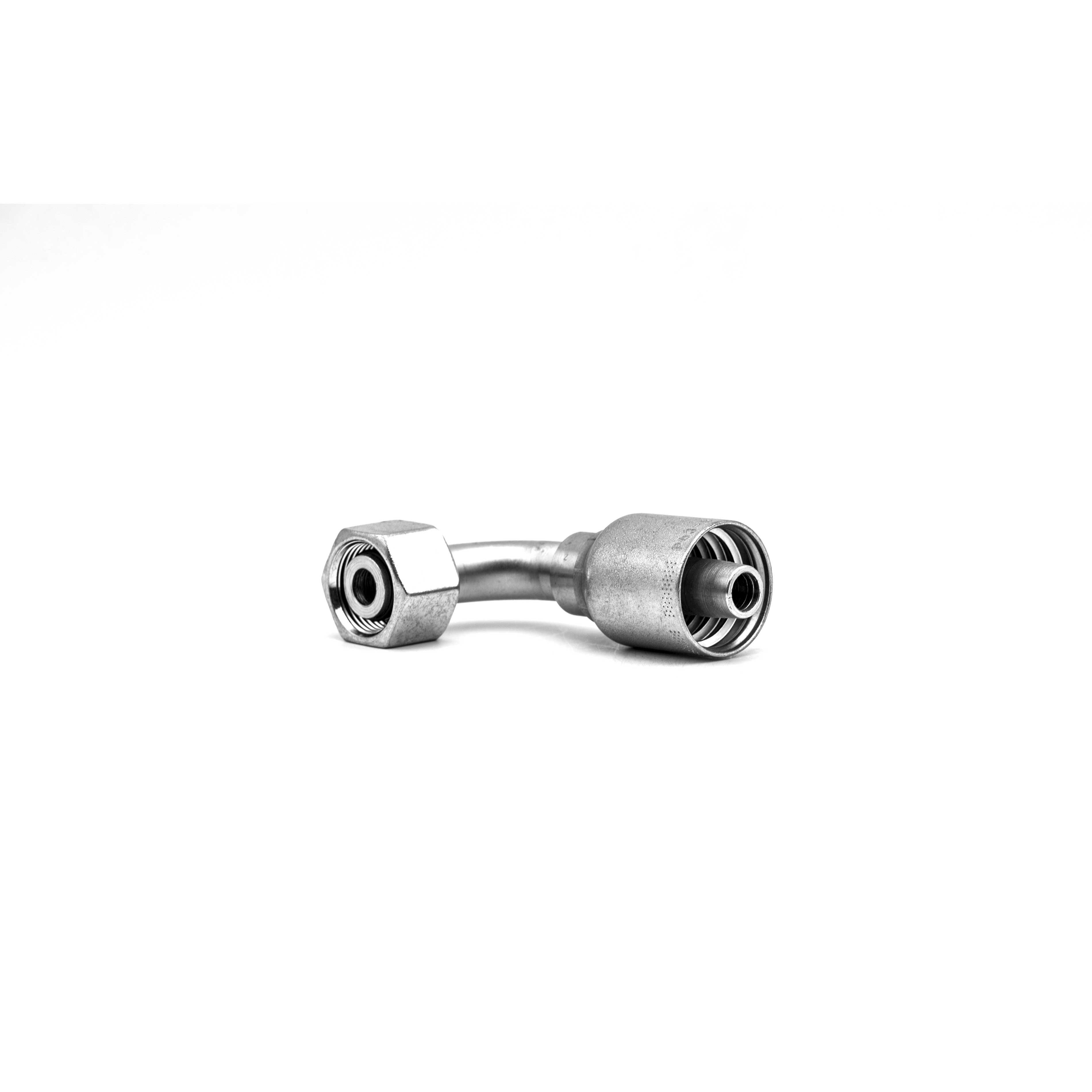 20491Y,20492Y(LIGHT) 20591Y,20592Y(HEAVY)  One-piece swivel nut 90° elbow hose connector