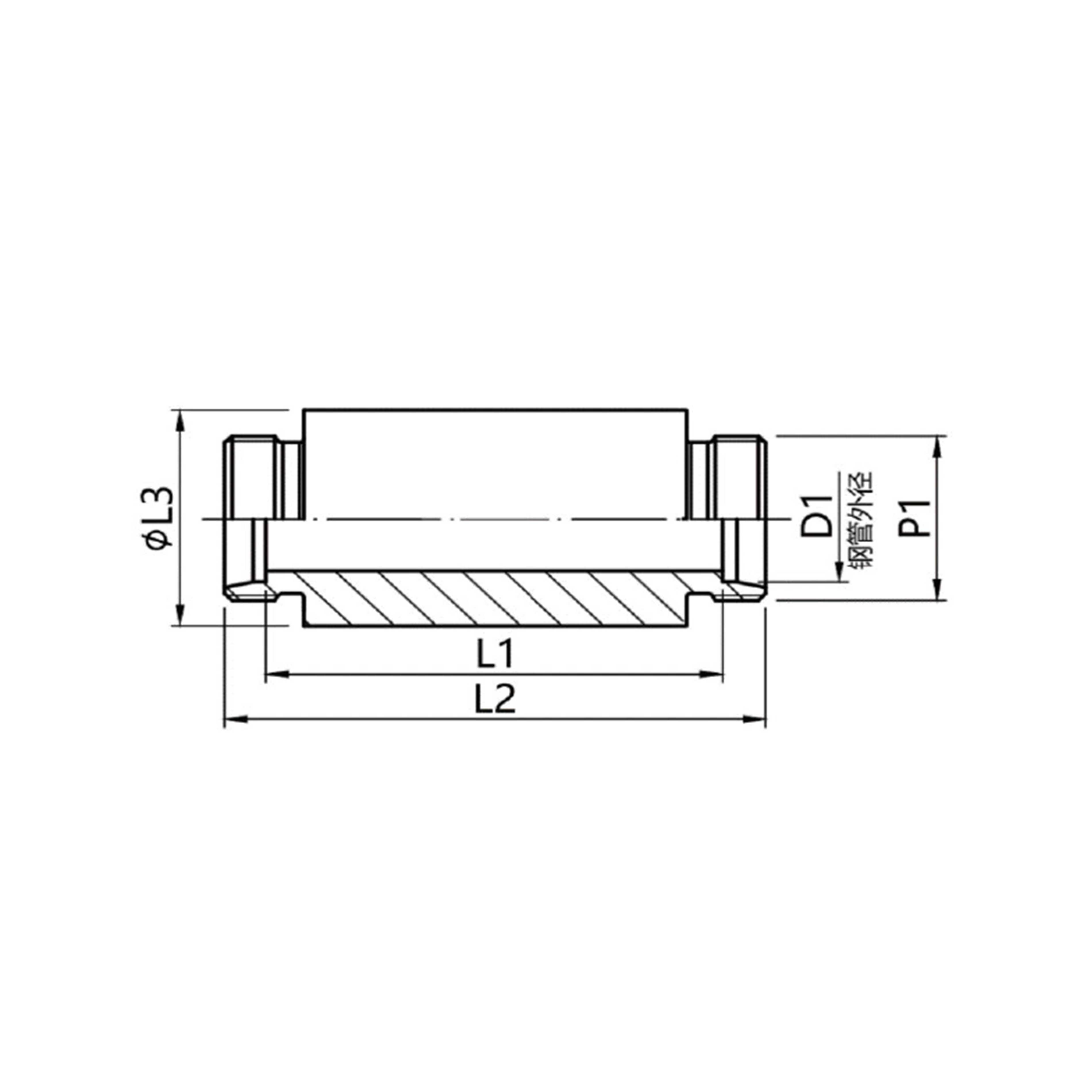 ESV  Bulkhead welded adapter