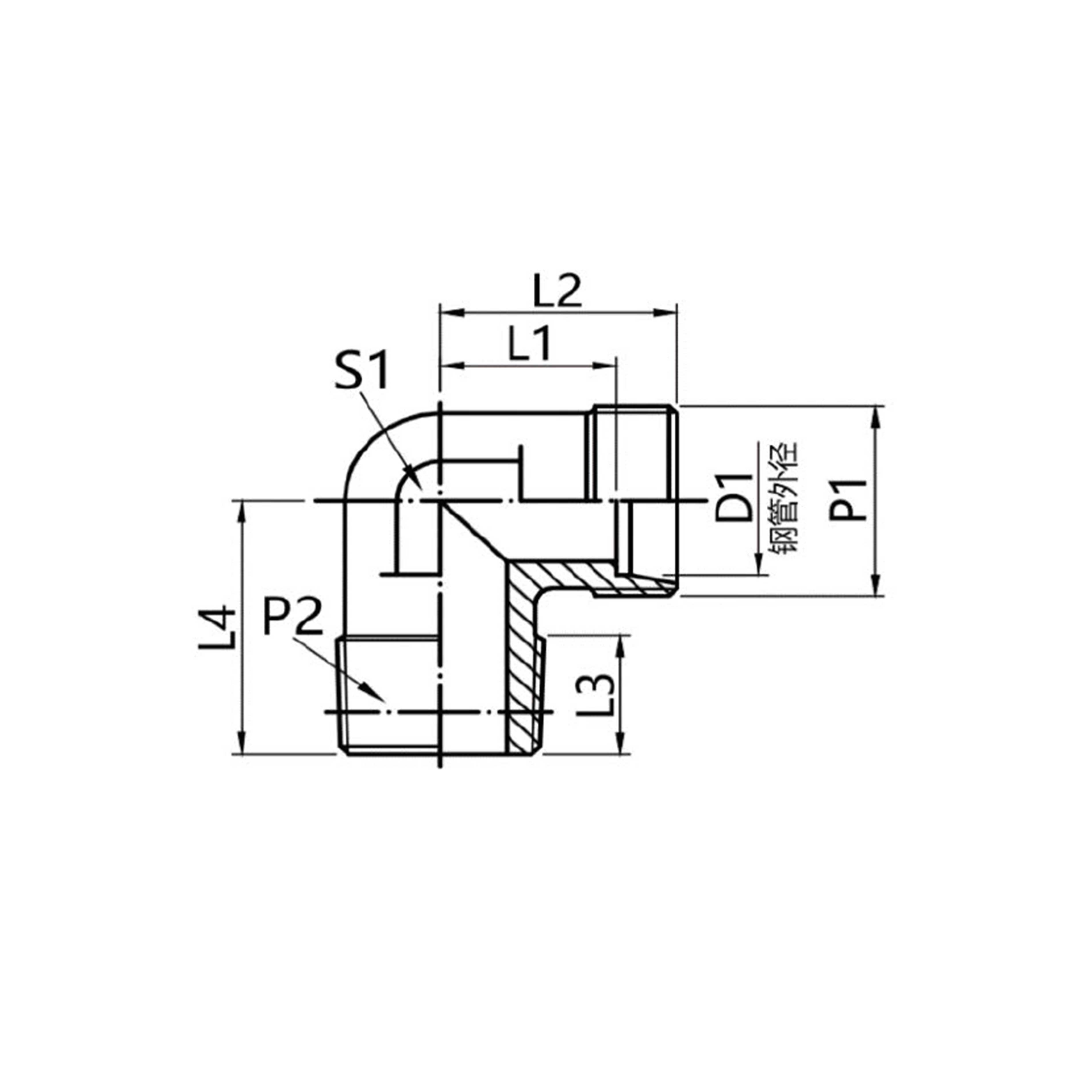 WE-RK  Elbow adapter