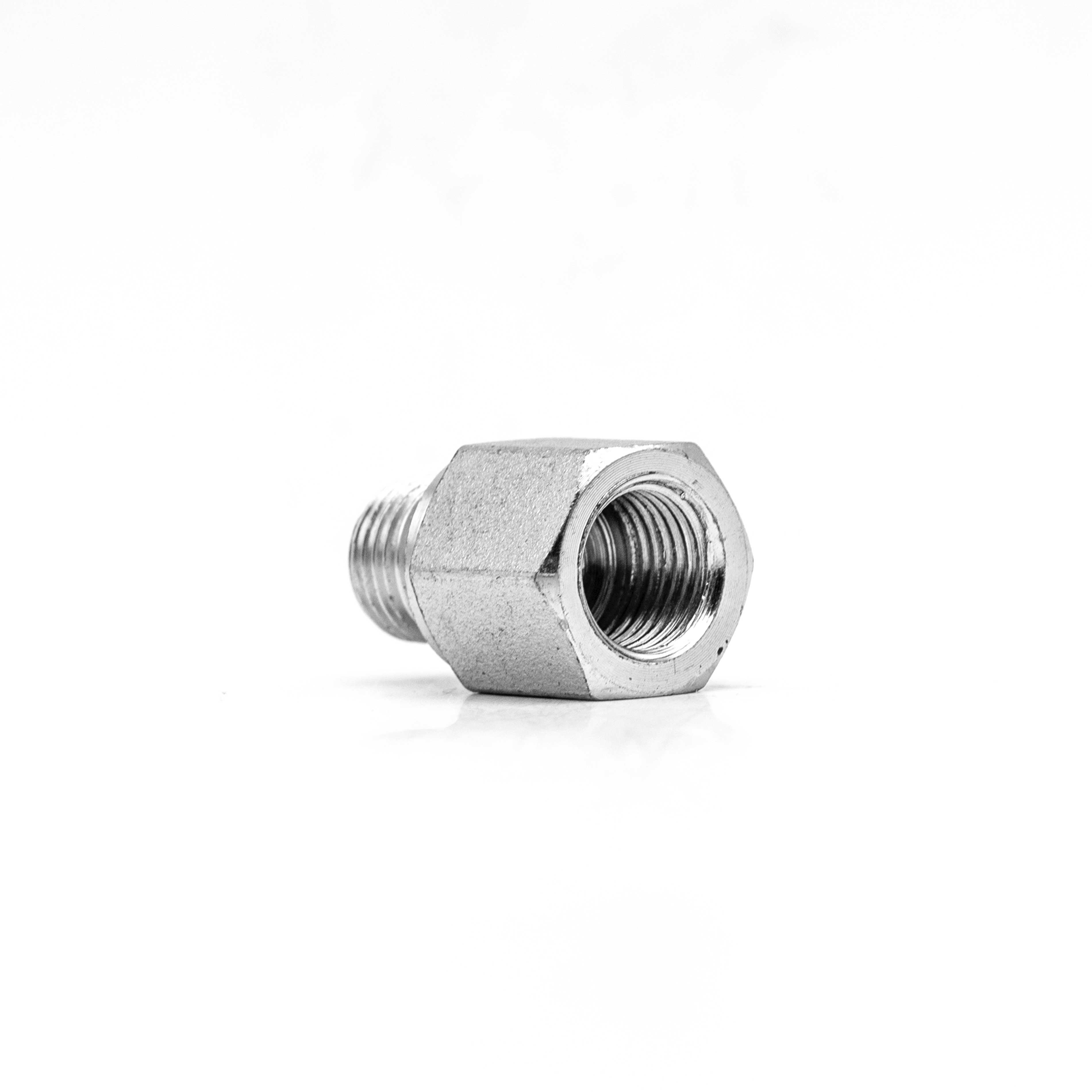 5B — Straight Male BSPP 60° Cone / Bonded Seal Dual-Seal × Female BSPP Thread Adapter