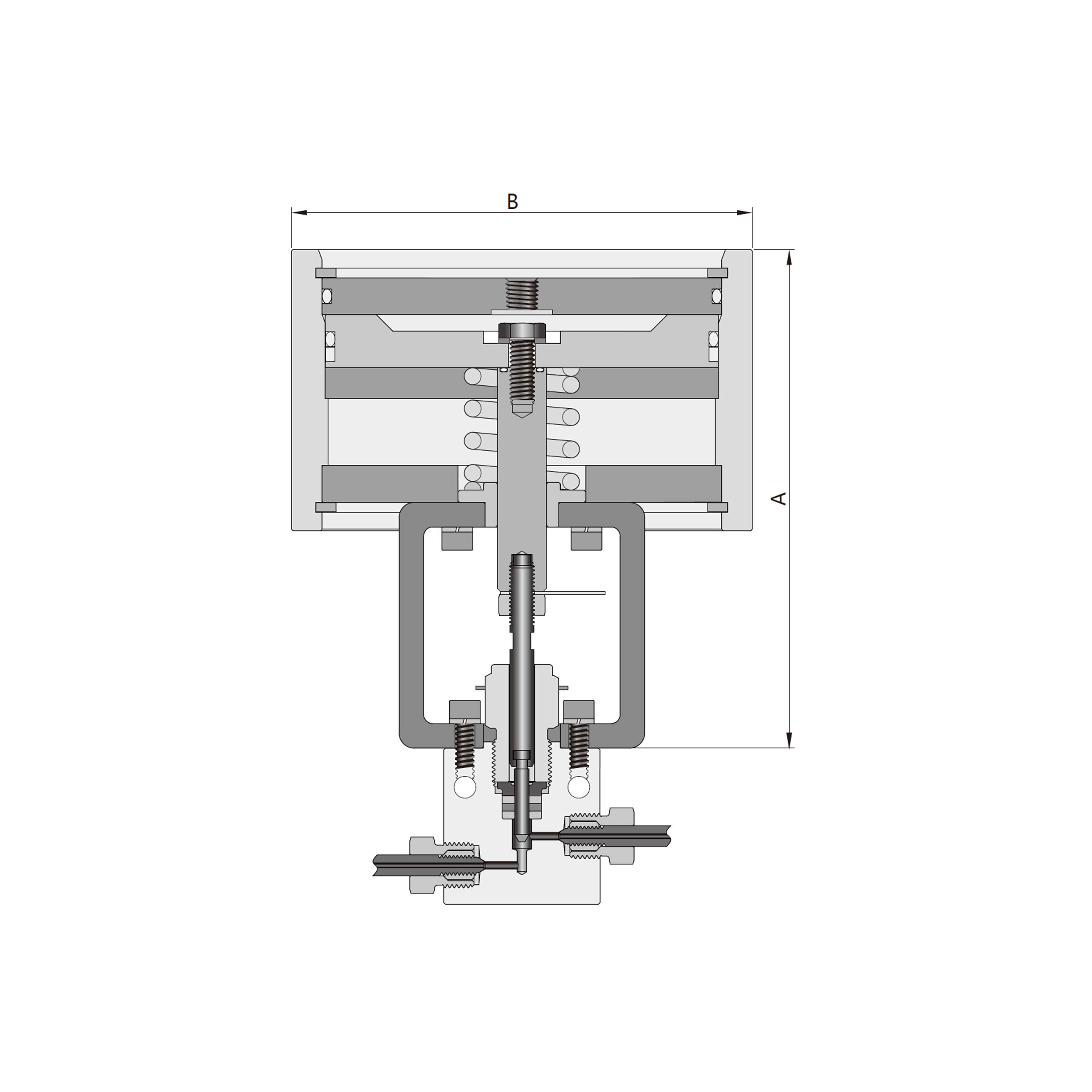 Piston Style Air to Close (Normally Open)