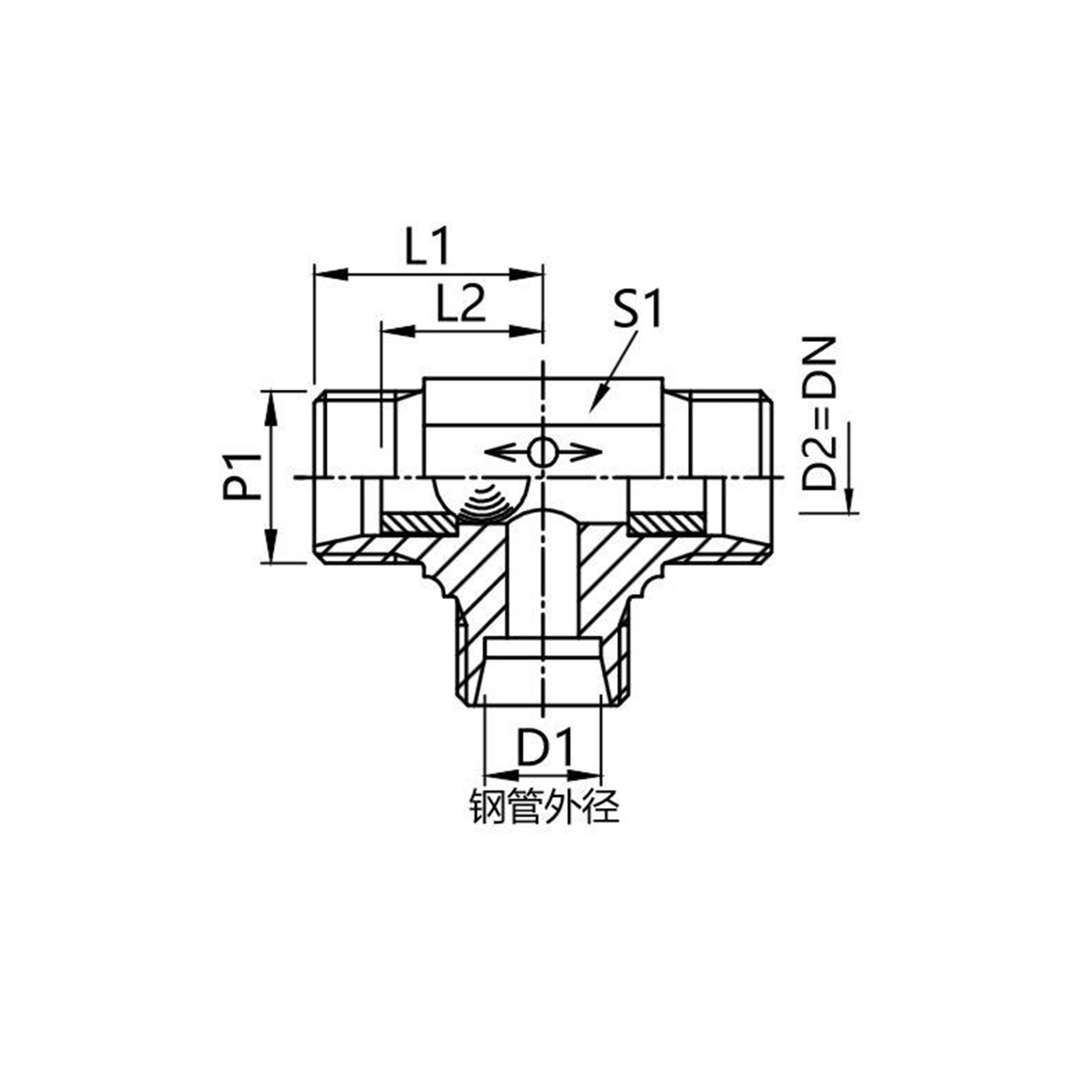 WV Three-way Shuttle Valve